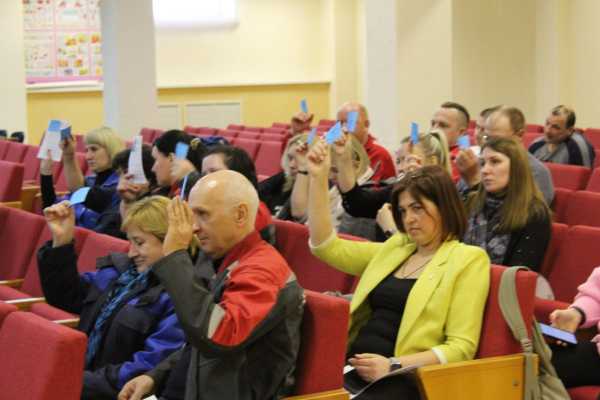 19 марта состоялась отчетно-выборная профсоюзная конференция Шкловской бумажной фабрики "Спартак".